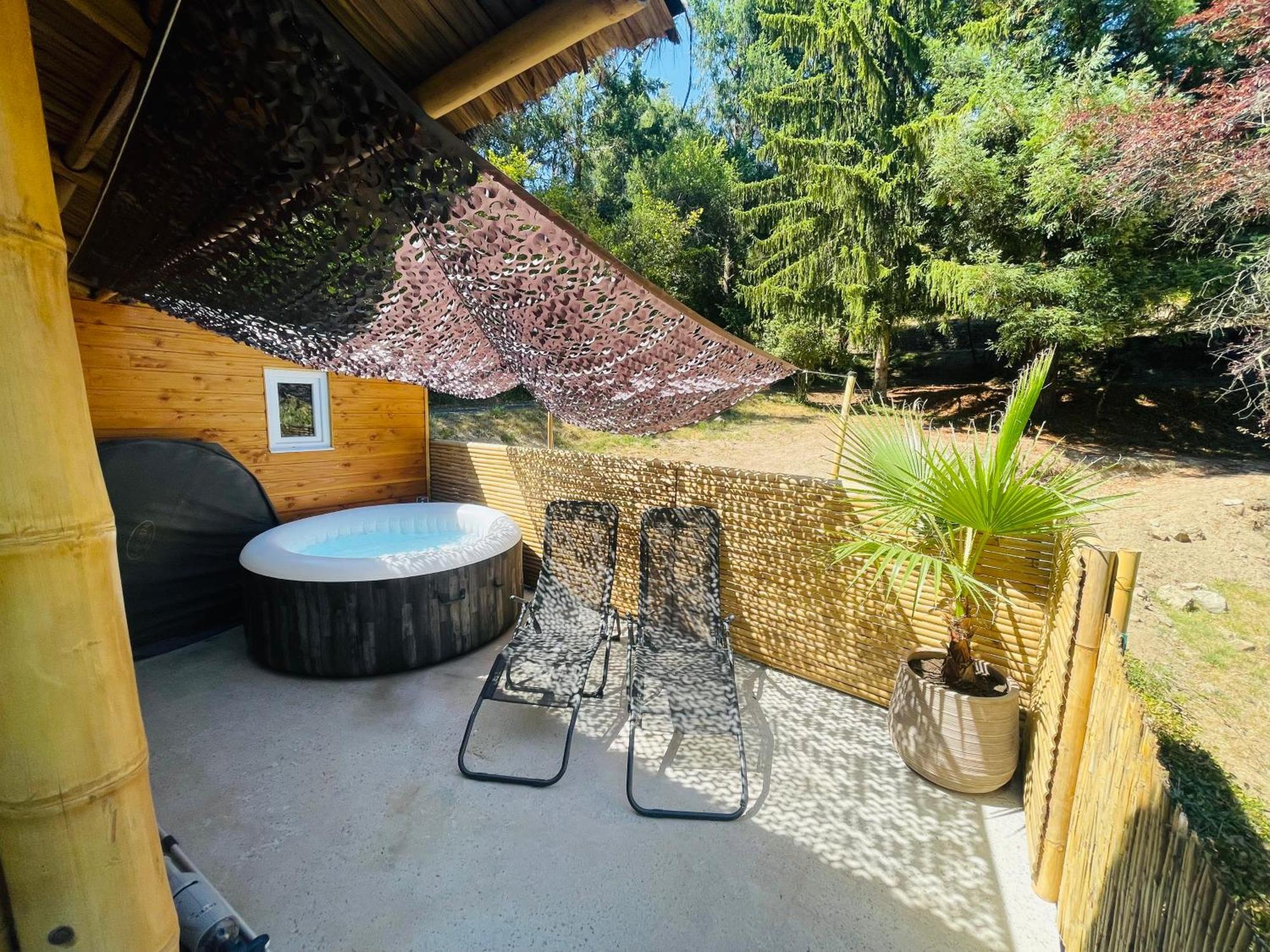 Suite Bambou Bien-Etre A Bali - Le Soleil Des Cevennes Saint-Jean-du-Gard Esterno foto
