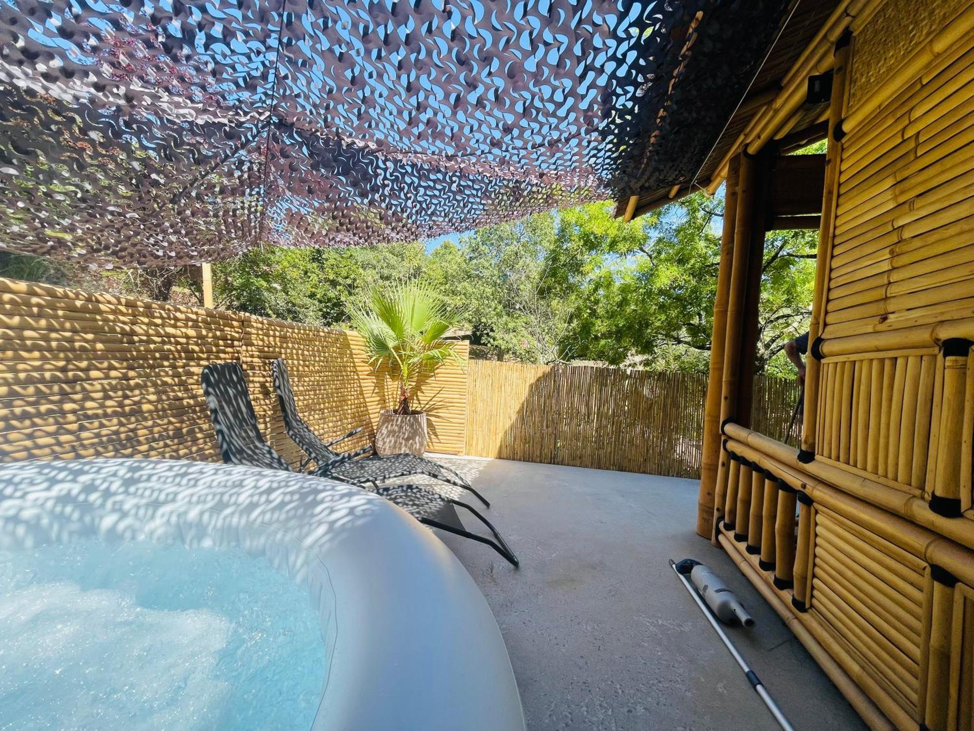 Suite Bambou Bien-Etre A Bali - Le Soleil Des Cevennes Saint-Jean-du-Gard Esterno foto